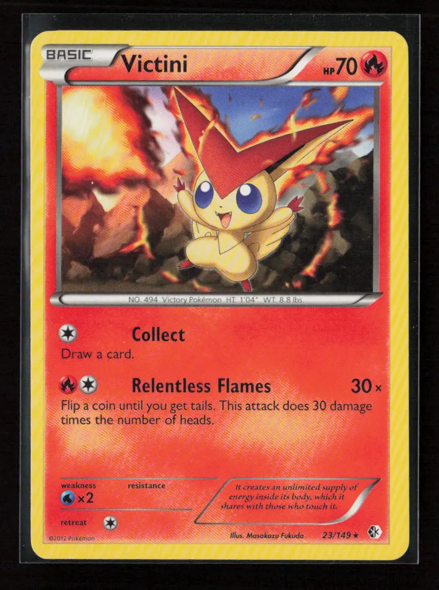 Victini Rare Boundaries Crossed 23/149 Lp 1