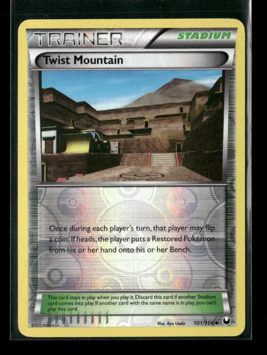 Twist Mountain Uncommon Dark Explorers 101/108 Lp 1