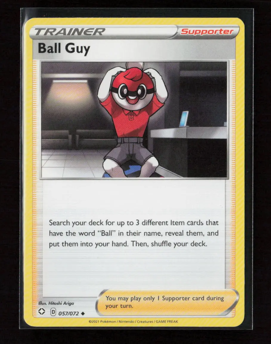 Ball Guy Uncommon Shining Fates 057/072 Lp 1