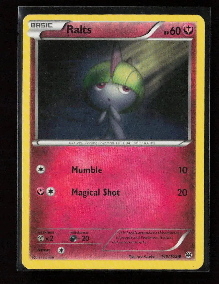 Ralts (100) Common Xy - Breakthrough 100/162 Lp 1