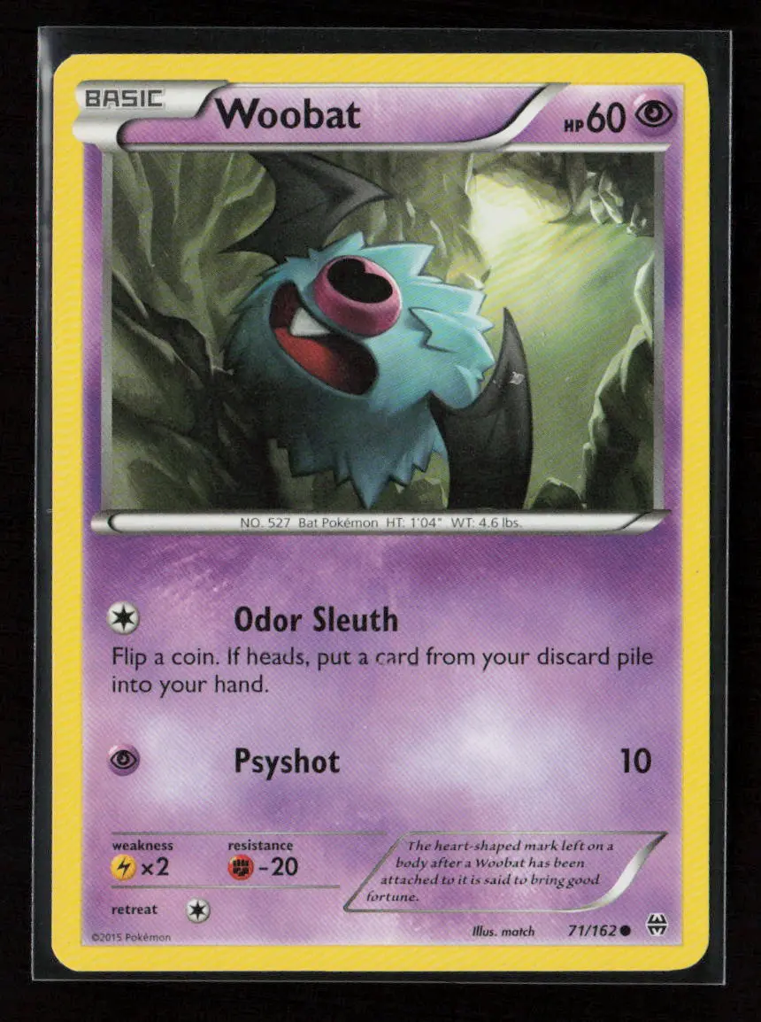 Woobat Common Xy - Breakthrough 71/162 Lp 1