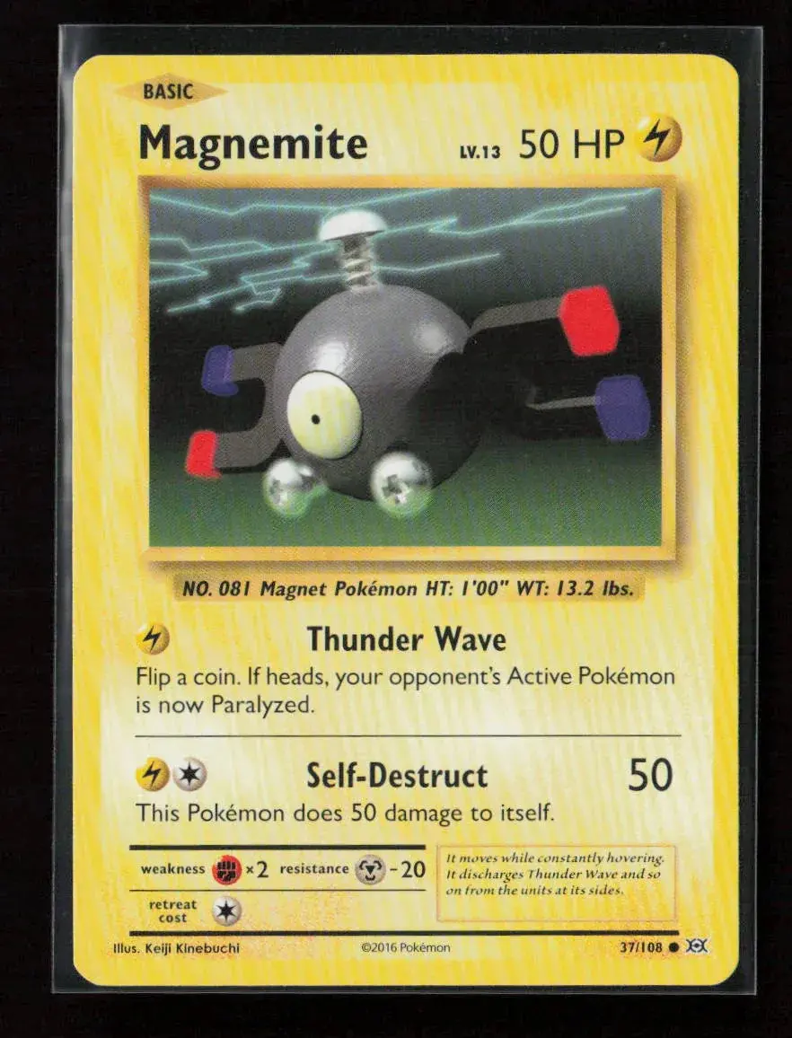 Magnemite Common Xy - Evolutions 37/108 Nm 1