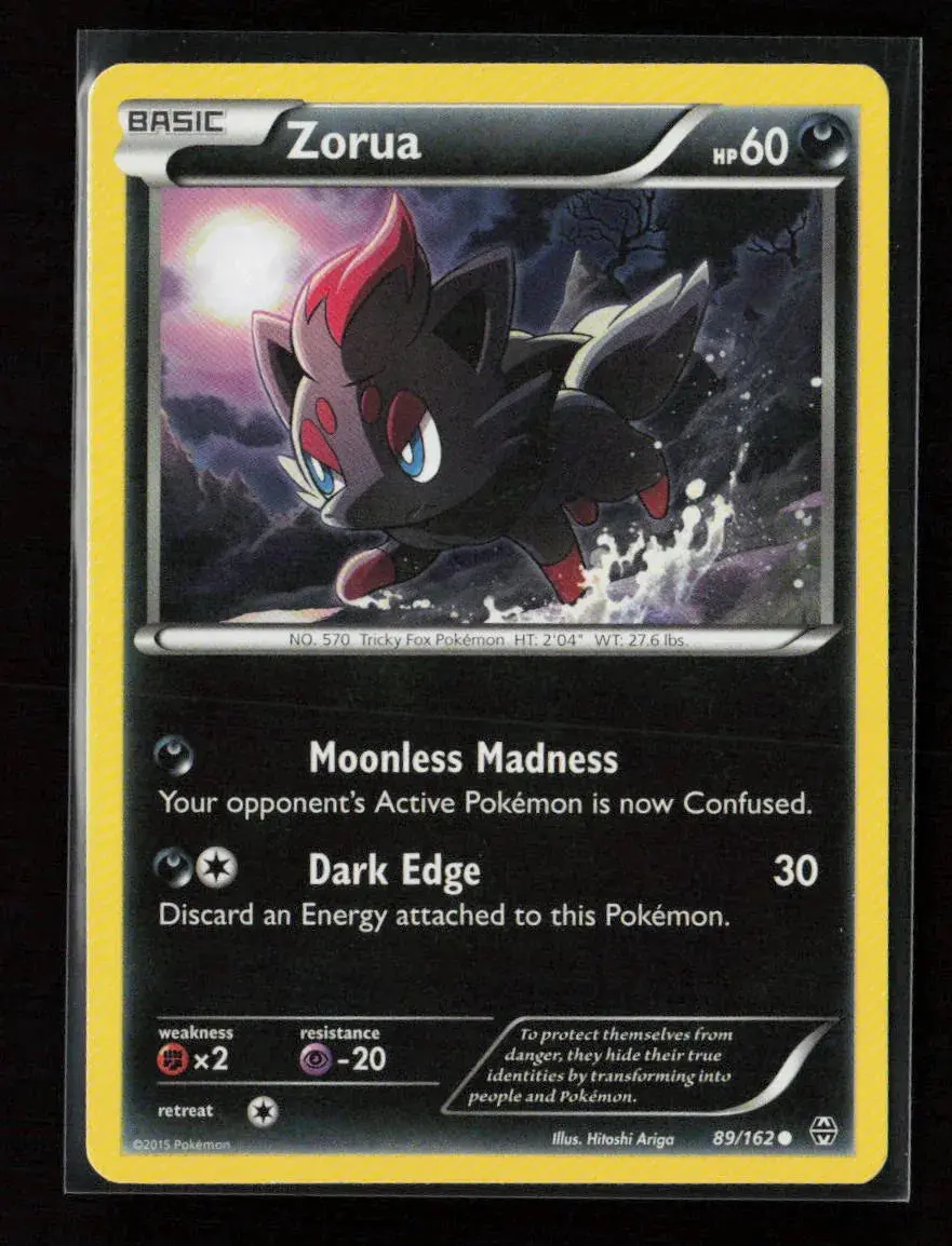 Zorua (89) Common Xy - Breakthrough 89/162 Lp 1