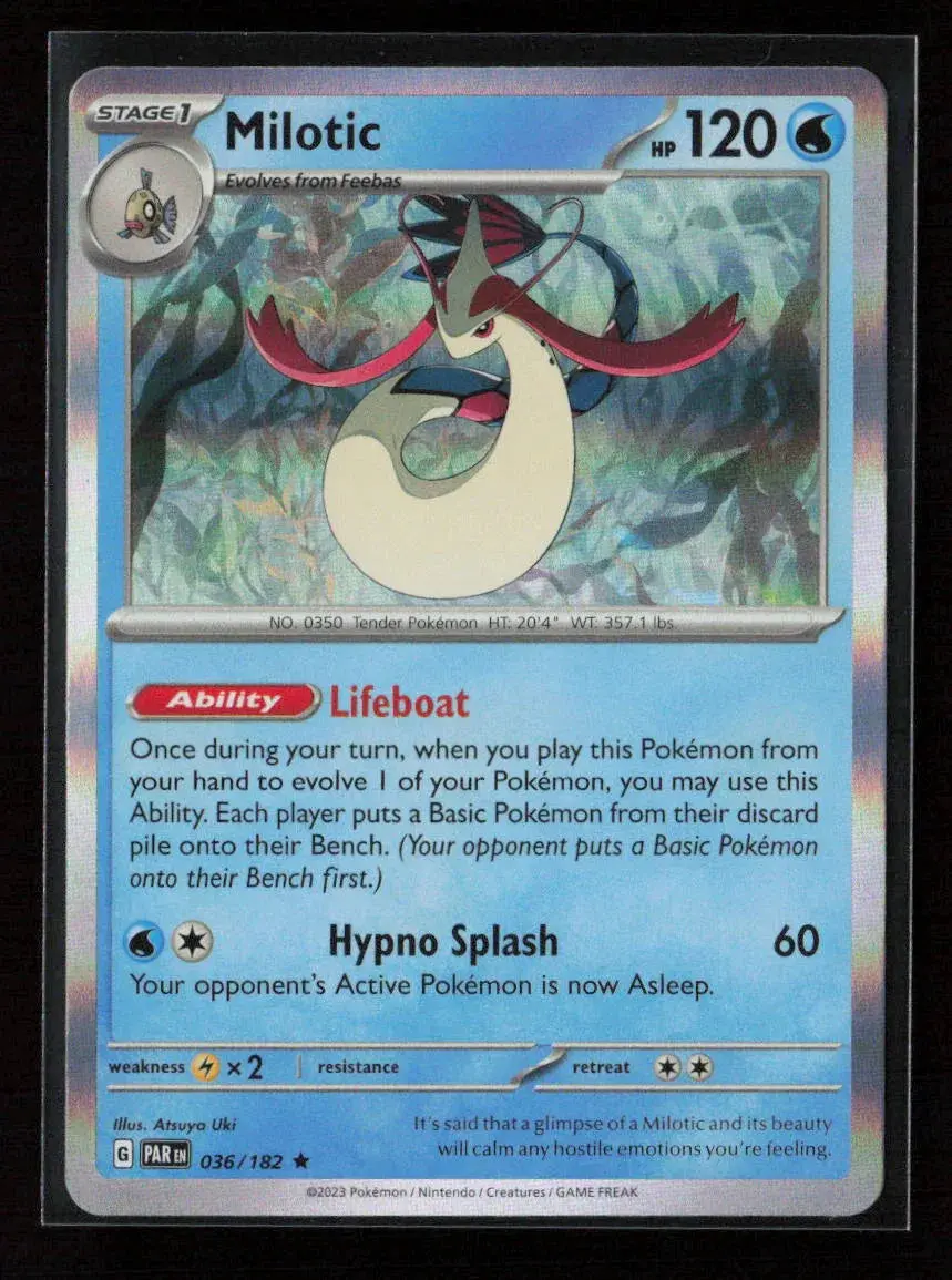 Milotic Rare Sv04: Paradox Rift 036/182 Nm 1