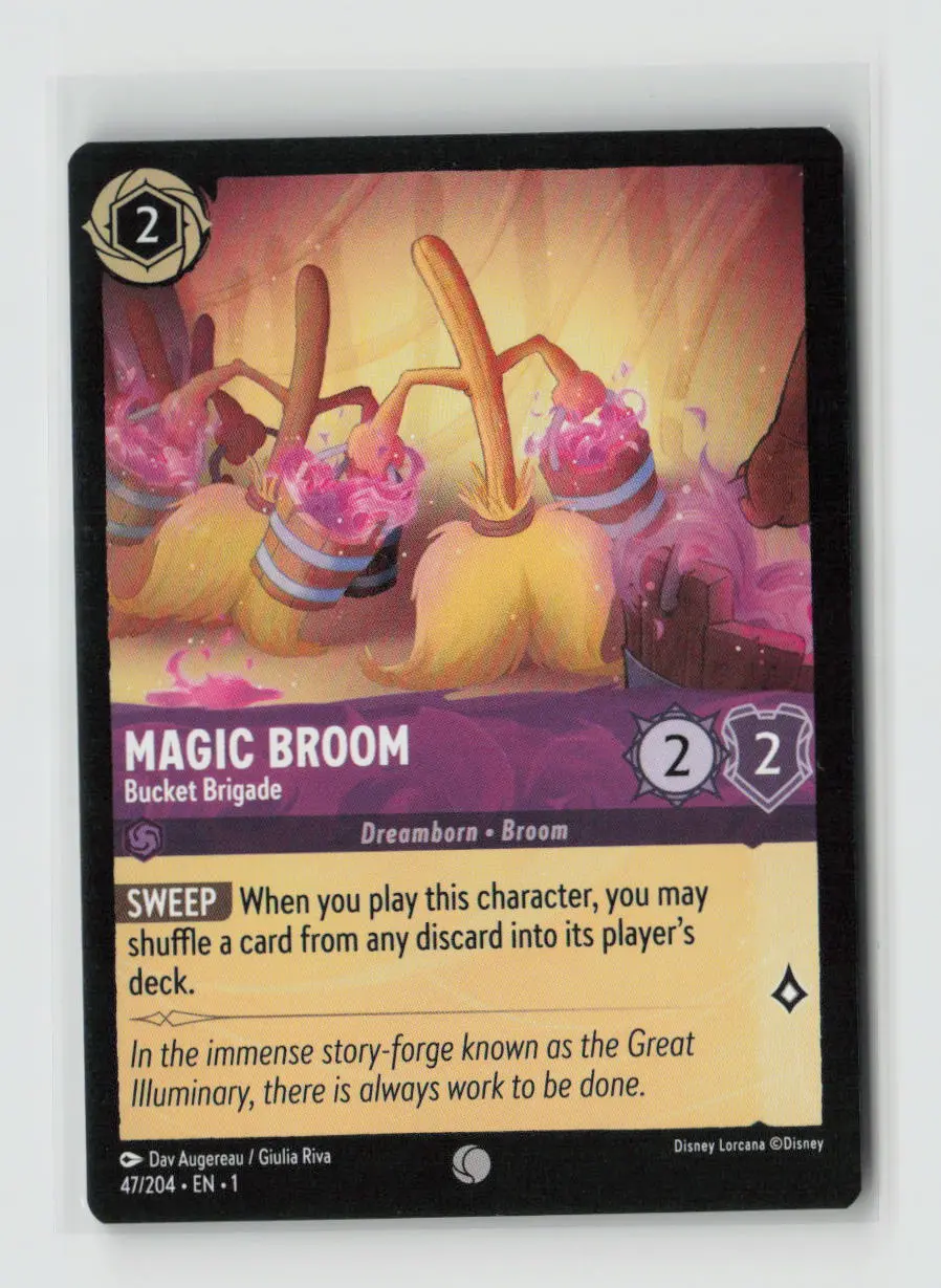 Magic Broom - Bucket Brigade Common The First Chapter 47/204 Nm 1