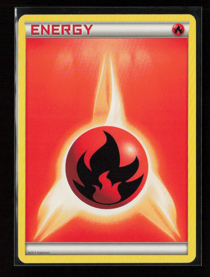 Fire Energy (2011 Unnumbered) Promo League & Championship Cards Nm 1