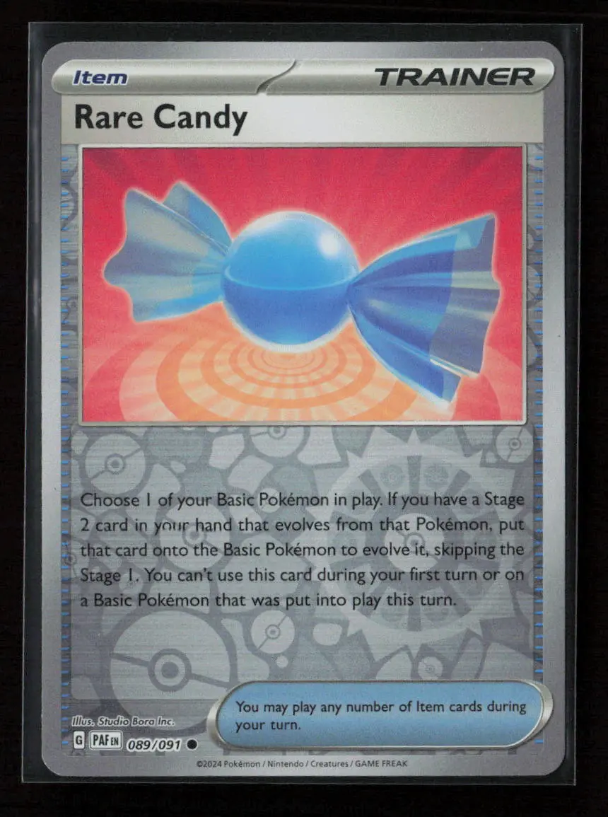 Rare Candy Common Sv: Paldean Fates 089/091 Nm 1