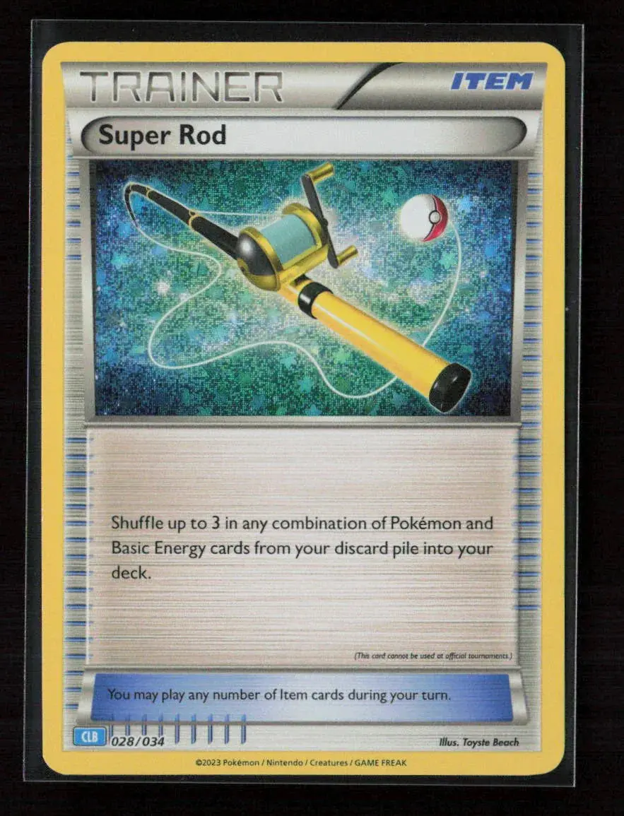 Super Rod (Clv) Classic Collection Trading Card Game Classic 028/034 Nm 1