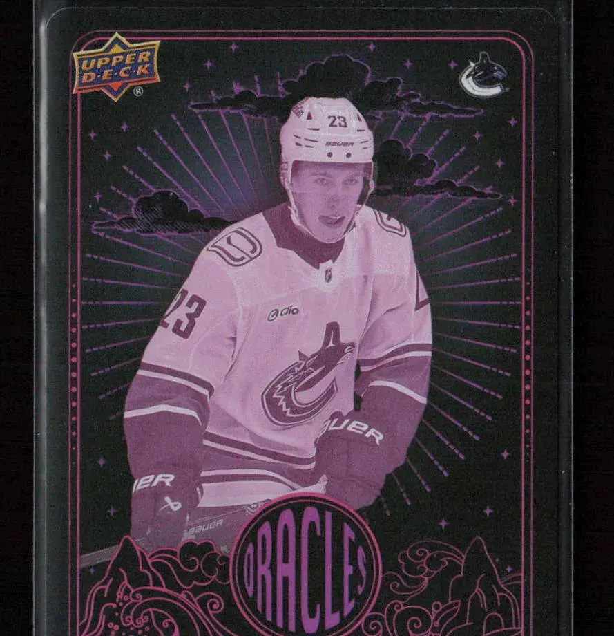 Jonathan Lekkerimaki 2024 Upper Deck Oracles O-41 Nm 1