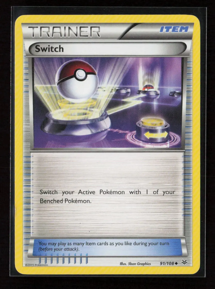 Switch Uncommon Xy - Roaring Skies 91/108 Lp 1