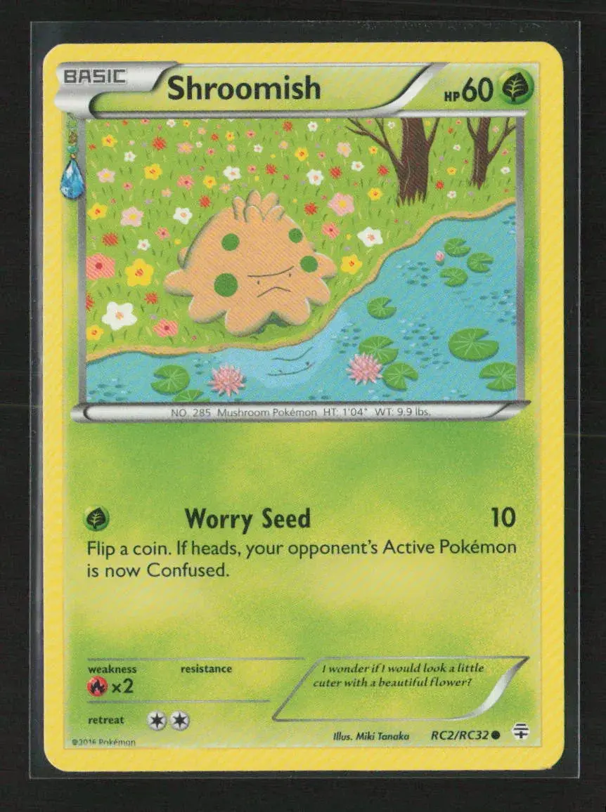 Shroomish Common Generations: Radiant Collection Rc2/Rc32 Nm 1