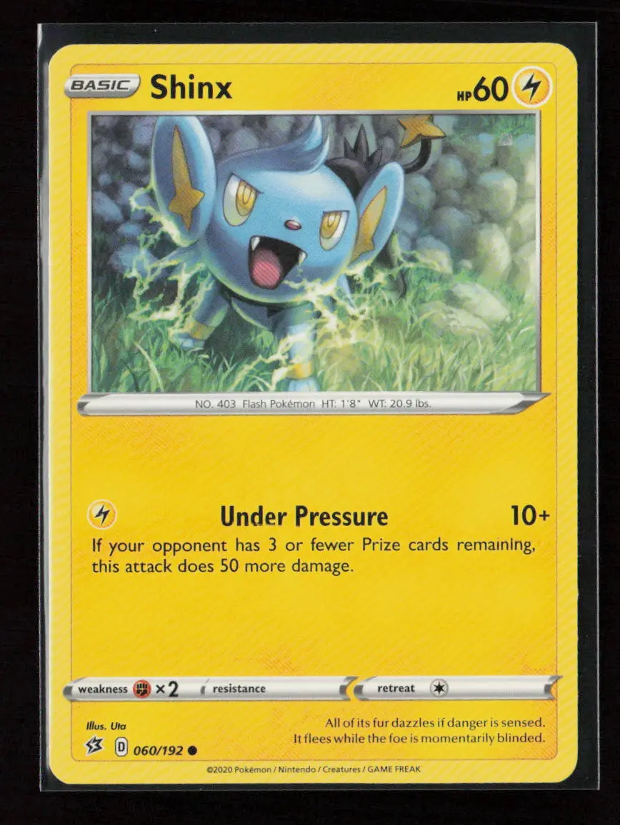 Shinx Common Swsh02: Rebel Clash 060/192 Lp 1