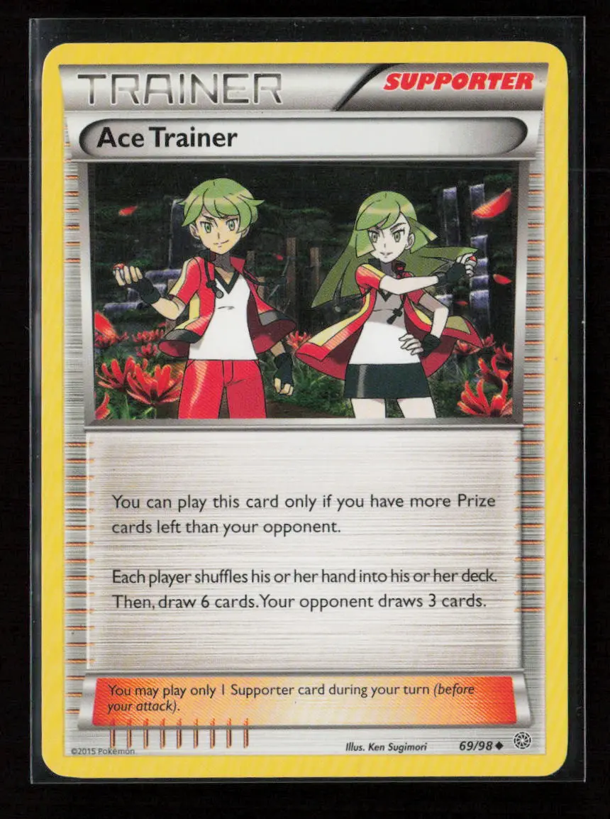 Ace Trainer Uncommon Xy - Ancient Origins 69/98 Mp 1