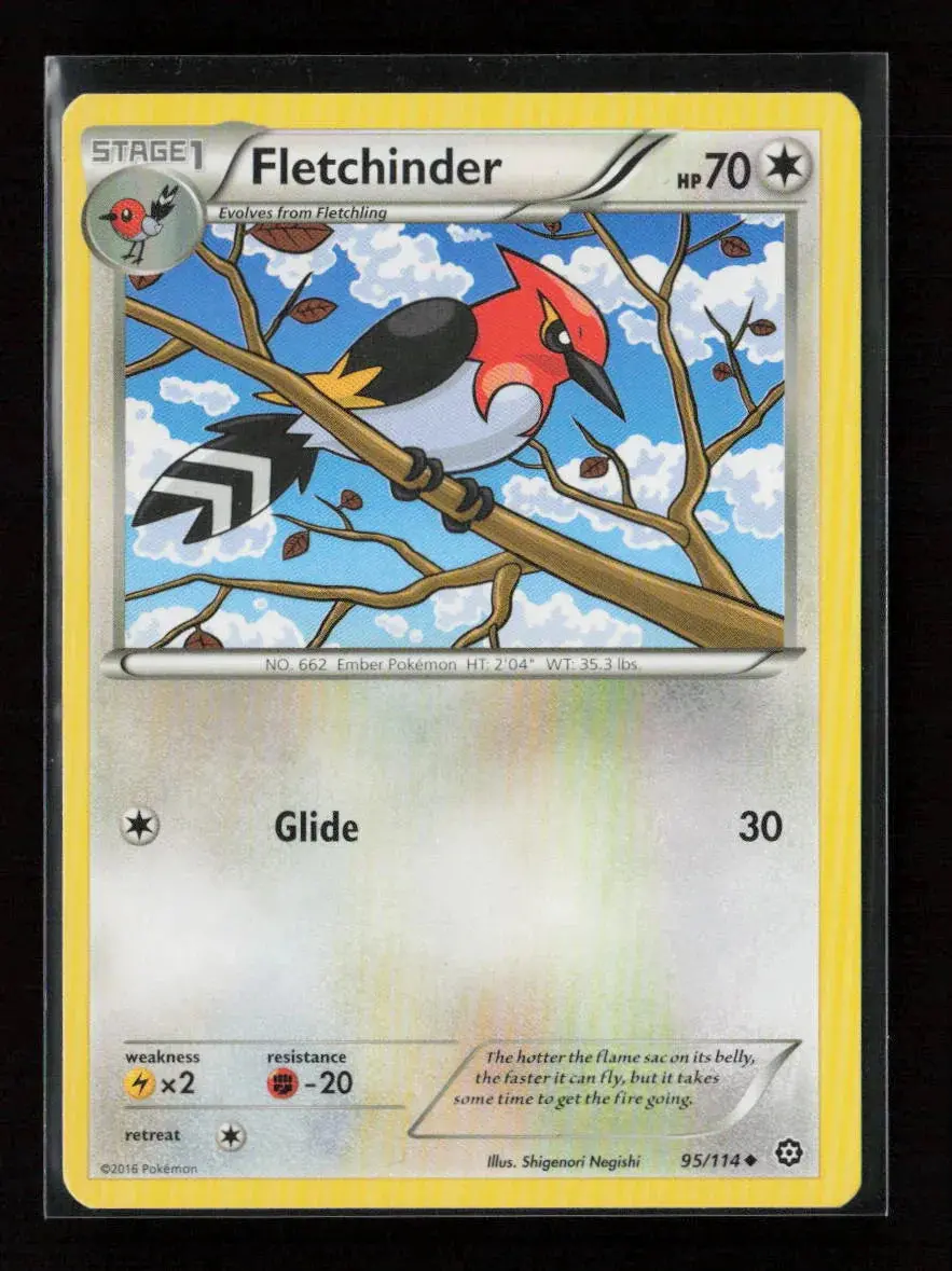 Fletchinder Uncommon Xy - Steam Siege 95/114 Nm 1