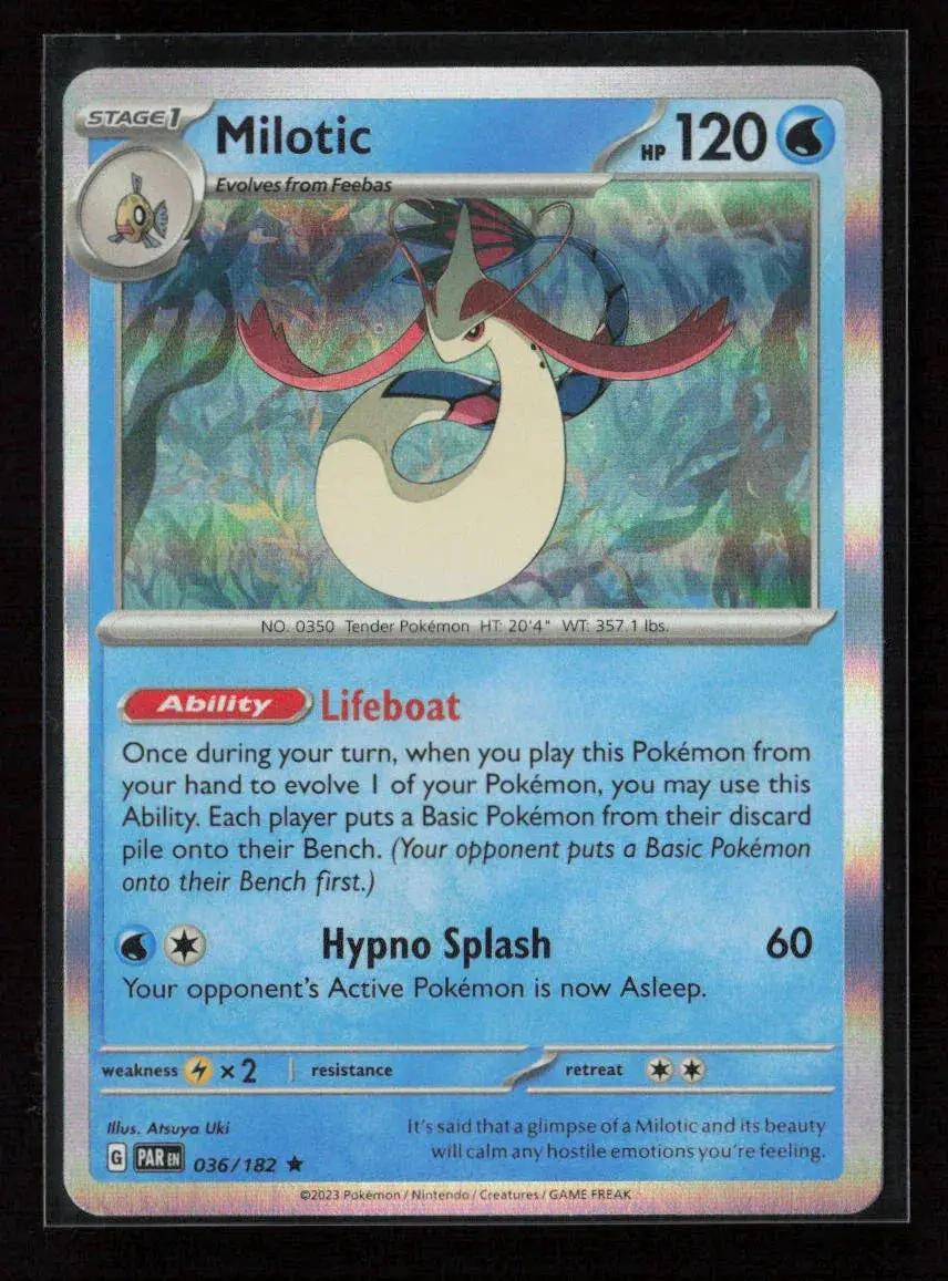 Milotic Rare Sv04: Paradox Rift 036/182 Nm 1