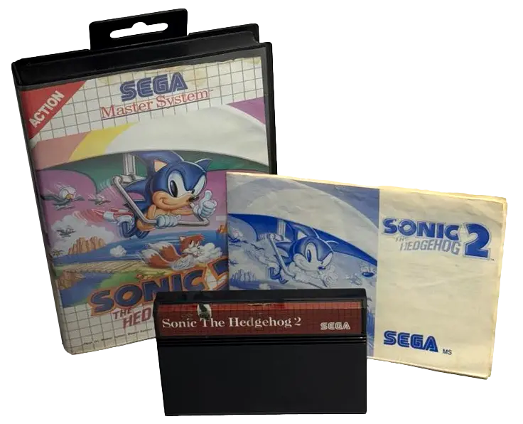 Sonic The Hedgehog 2 Sega Master System *Complete* #3 (Pre-Owned) 1