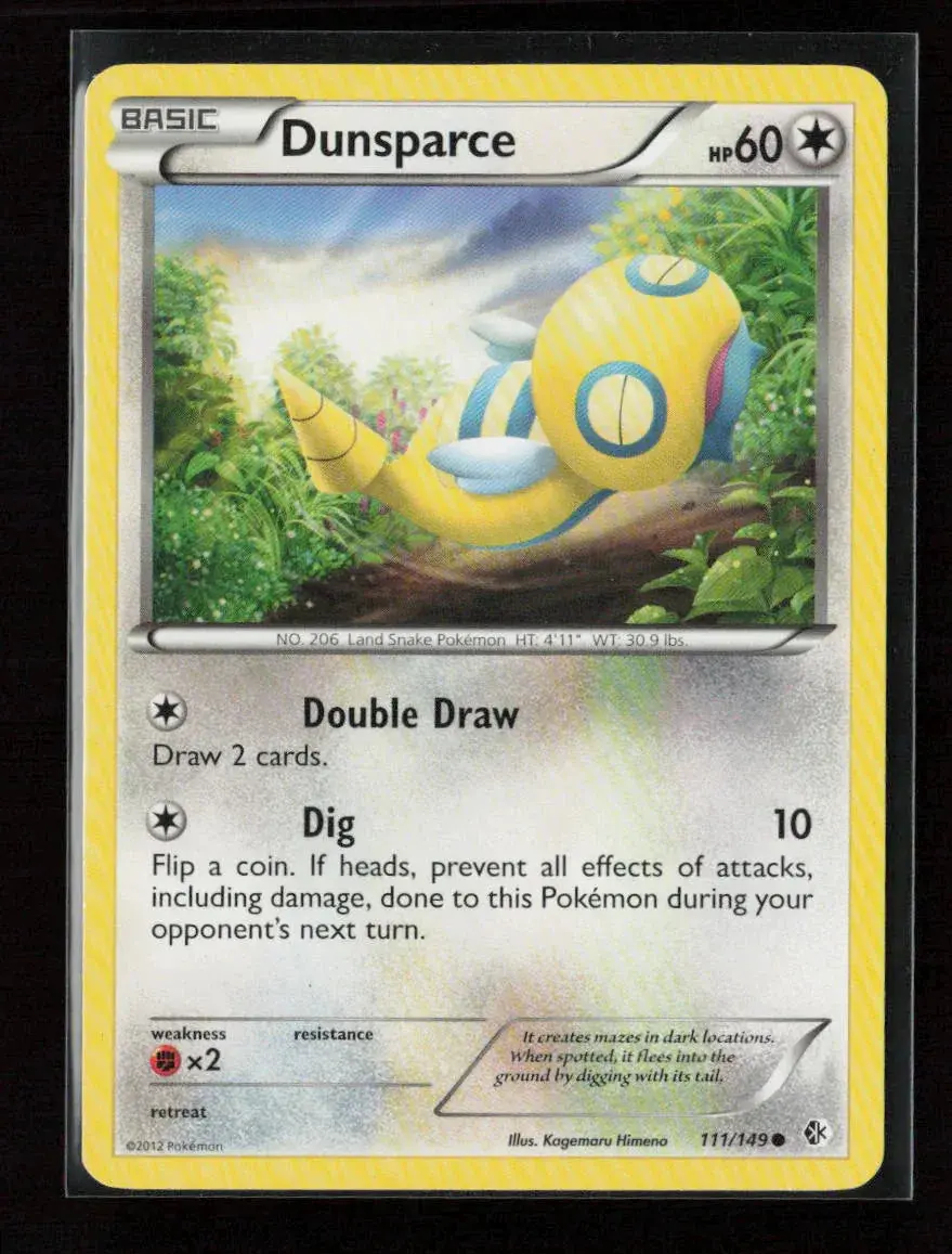 Dunsparce Common Boundaries Crossed 111/149 Lp 1
