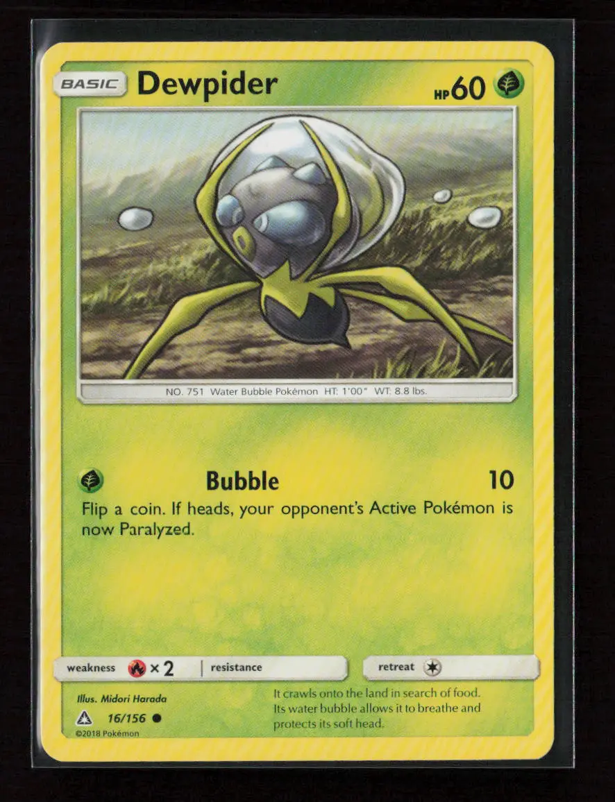 Dewpider Common Sm - Ultra Prism 16/156 Lp 1