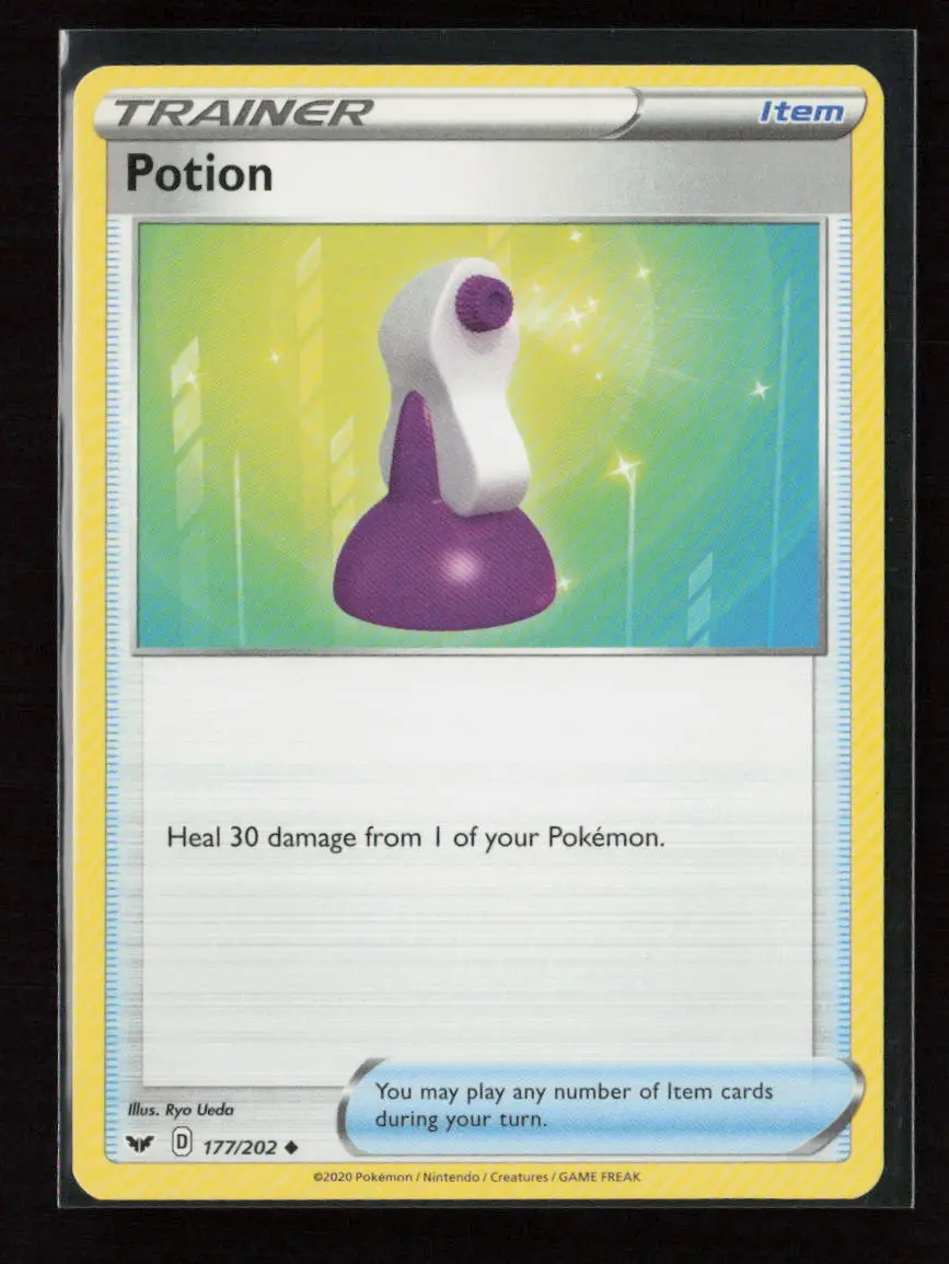 Potion -  (#40 Pikachu Stamped) Promo Battle Academy 2022 177/202 Lp 1