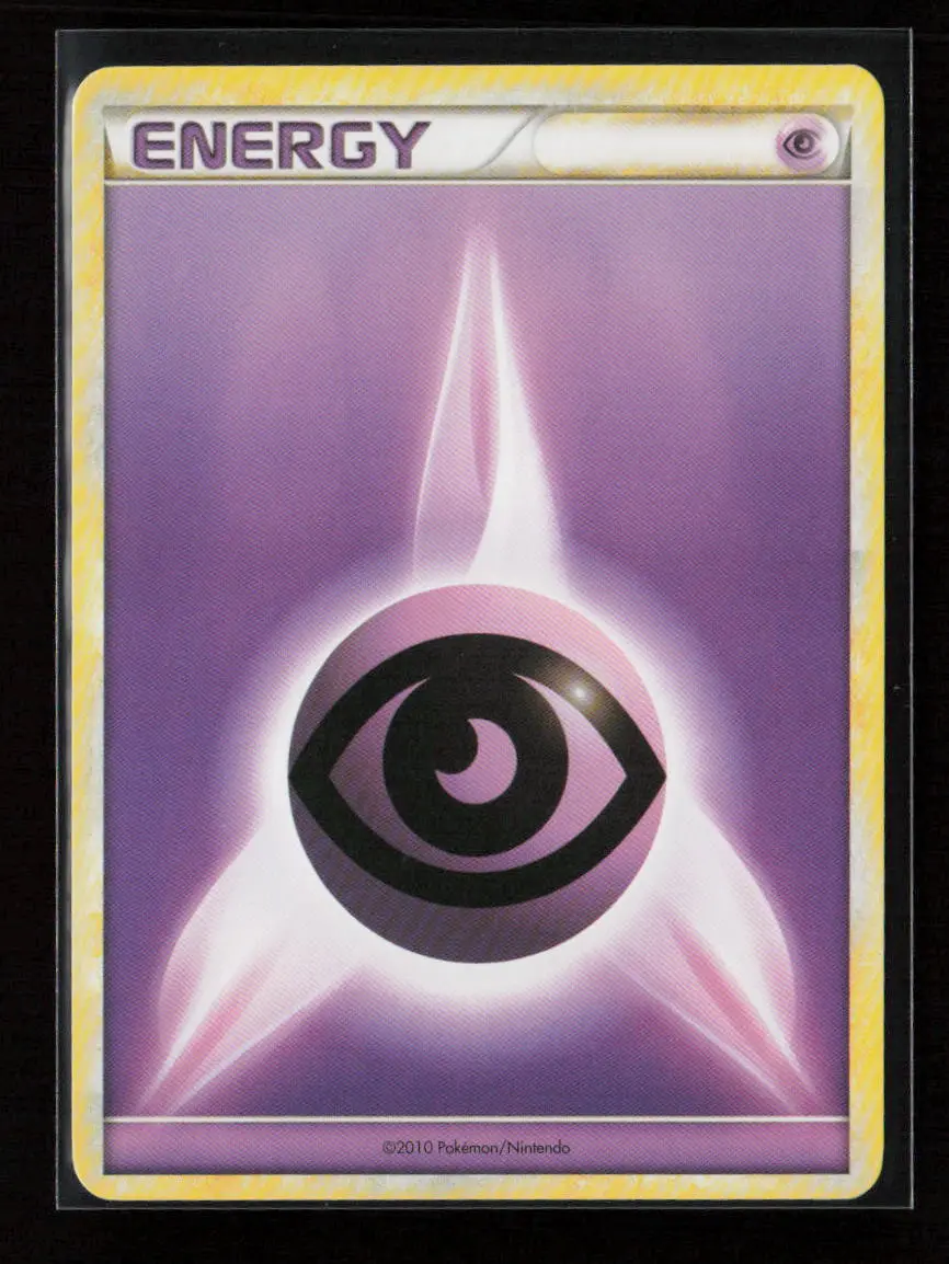 Psychic Energy (2010 Unnumbered Hgss Style Non-Holo) Promo League & Championship Cards Nm 1