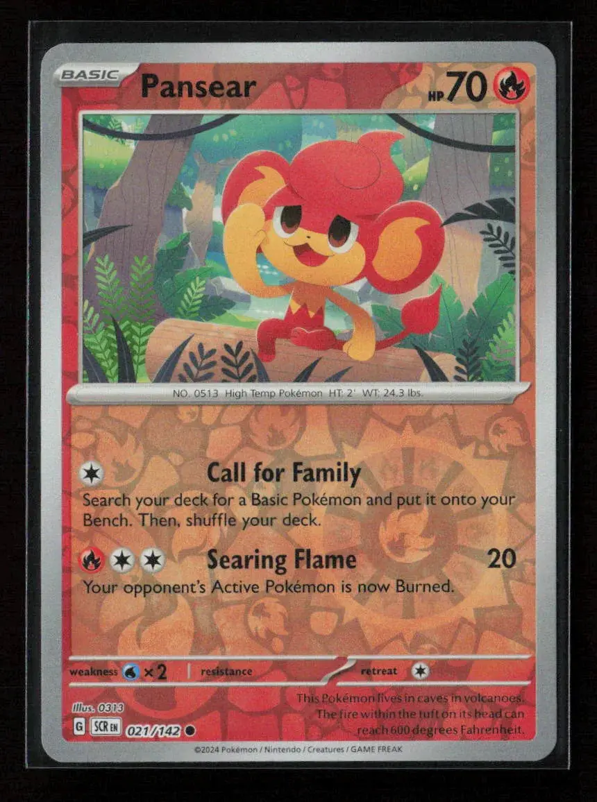 Pansear Common Sv07: Stellar Crown 021/142 Nm 1
