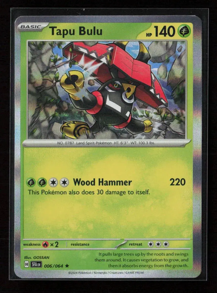 Tapu Bulu Rare Sv: Shrouded Fable 006/064 Nm 1