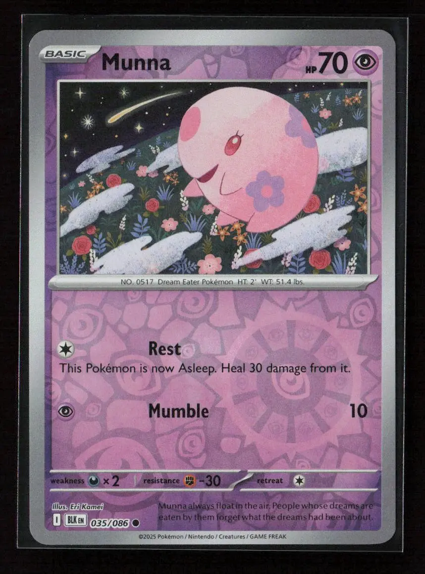 Munna Common Sv: Black Bolt 035/086 Nm 1