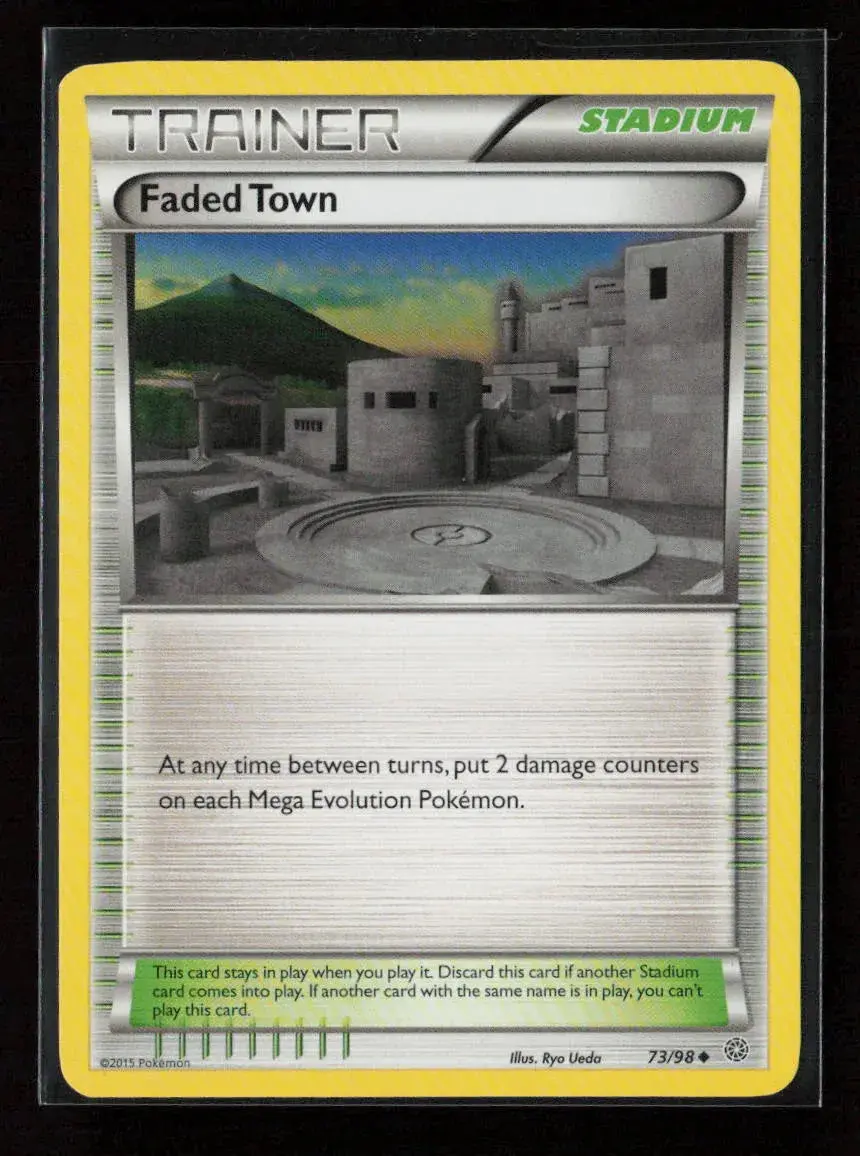 Faded Town Uncommon Xy - Ancient Origins 73/98 Lp 1
