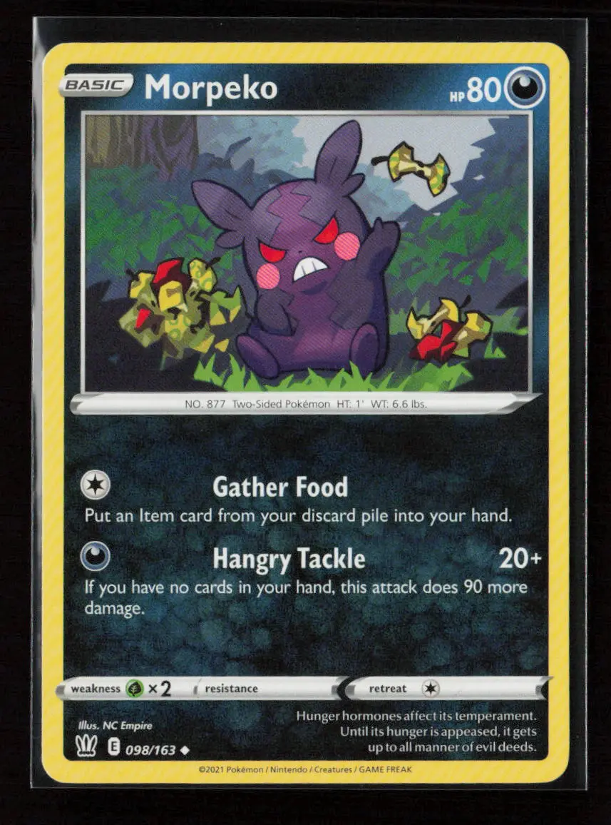 Morpeko Uncommon Swsh05: Battle Styles 098/163 Lp 1