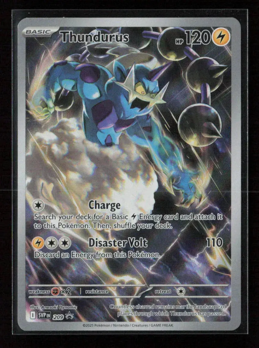 Thundurus - Promo Sv: Scarlet & Violet Promo Cards 209 Nm 1