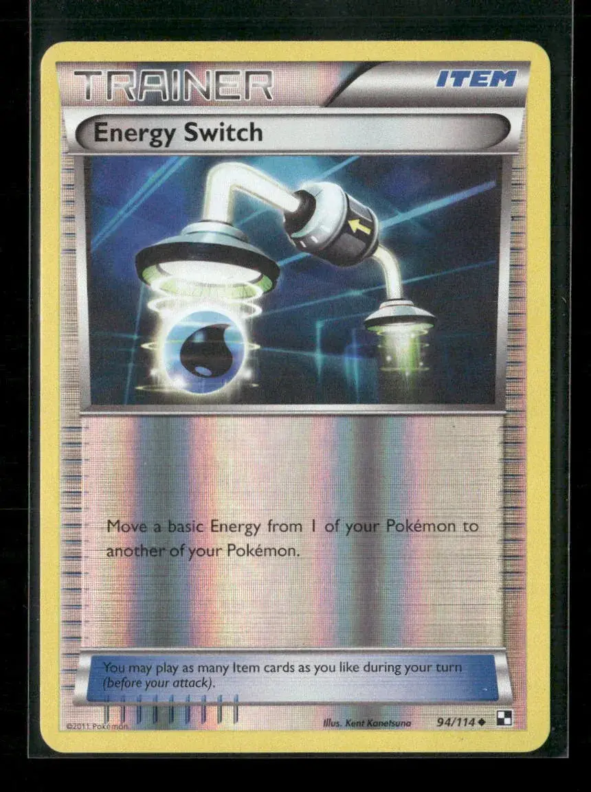 Energy Switch Uncommon Black And White 94/114 Lp 1