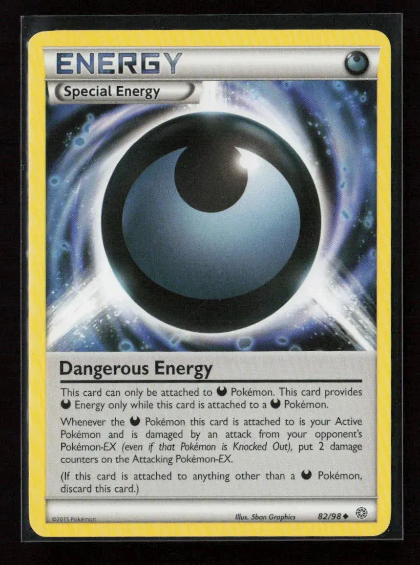 Dangerous Energy Uncommon Xy - Ancient Origins 82/98 Nm 1