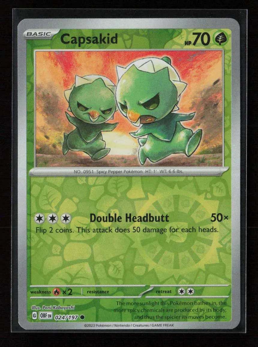Capsakid - Common Sv03: Obsidian Flames 024/197 Nm 1