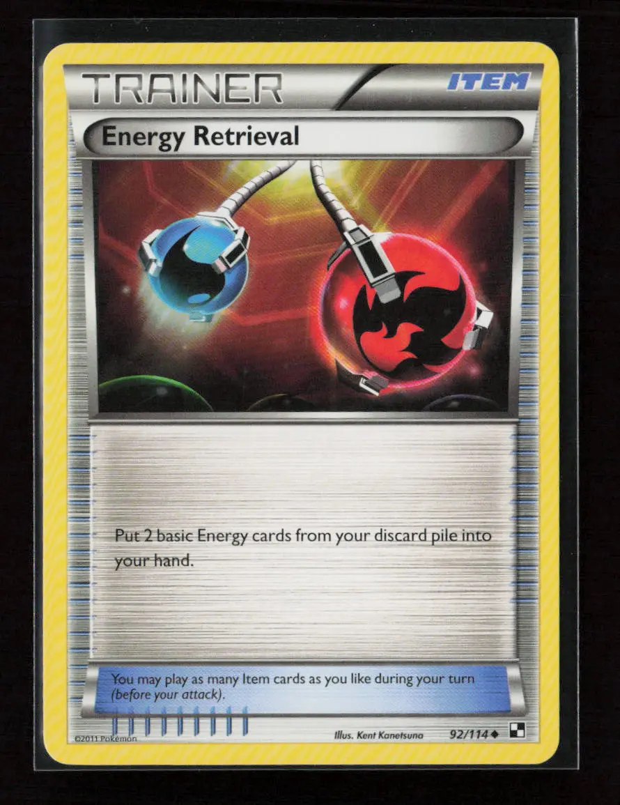 Energy Retrieval Uncommon Black And White 92/114 Nm 1