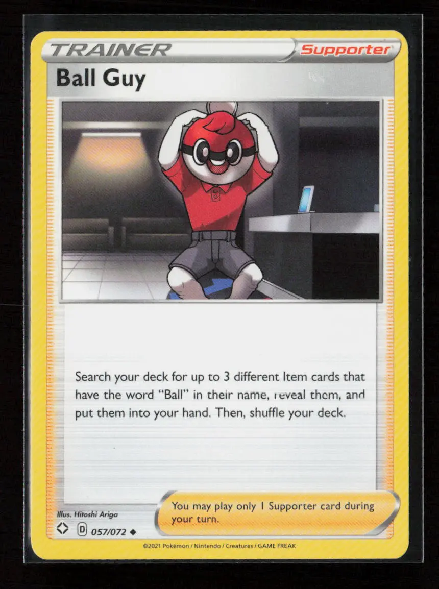 Ball Guy Uncommon Shining Fates 057/072 Lp 1
