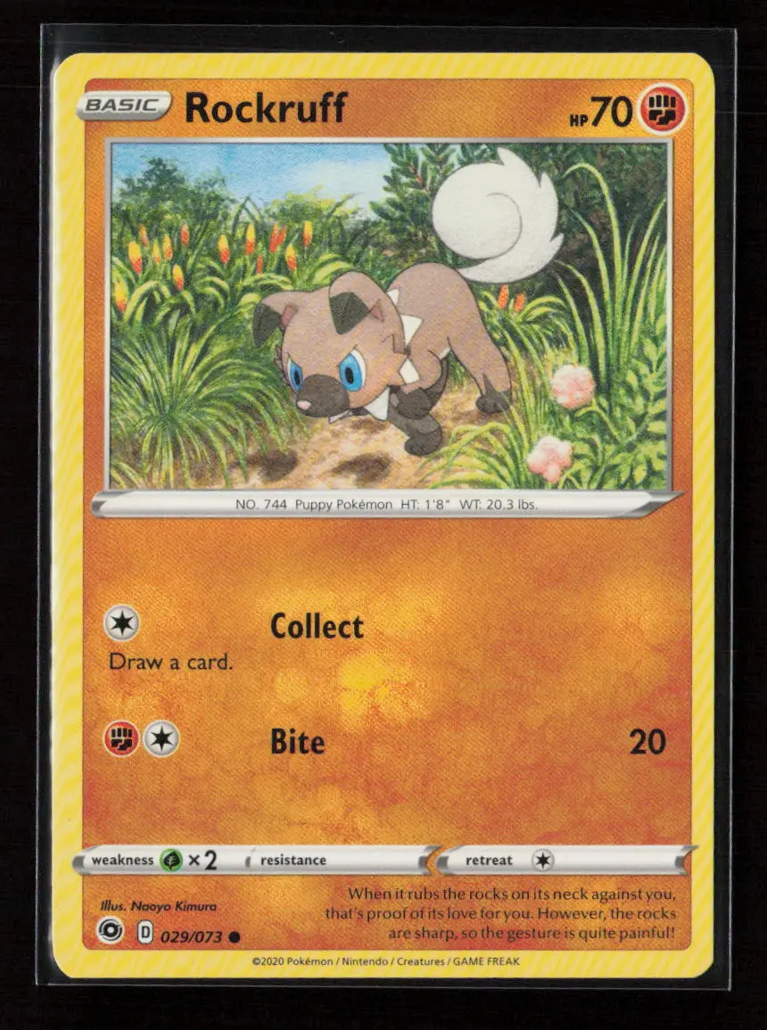 Rockruff Common Champion's Path 29/73 Lp 1