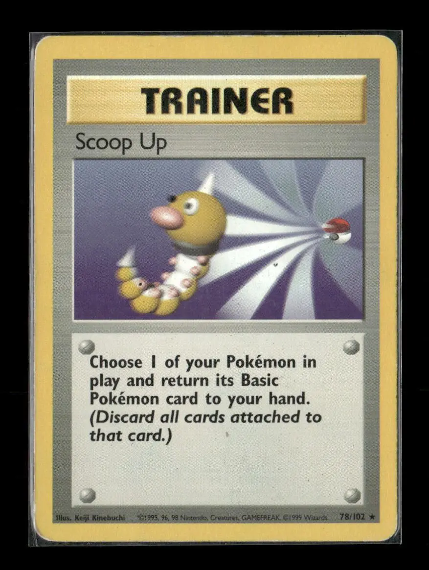 Scoop Up Rare Base Set 078/102 Lp 1