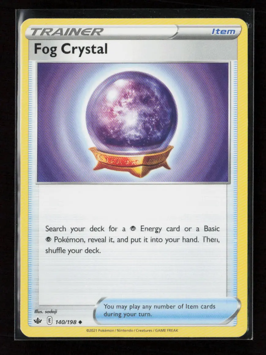 Fog Crystal Uncommon Swsh06: Chilling Reign 140/198 Lp 1
