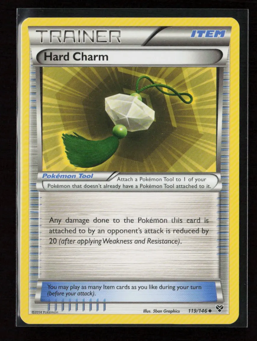 Hard Charm Uncommon Xy Base Set 119/146 Nm 1