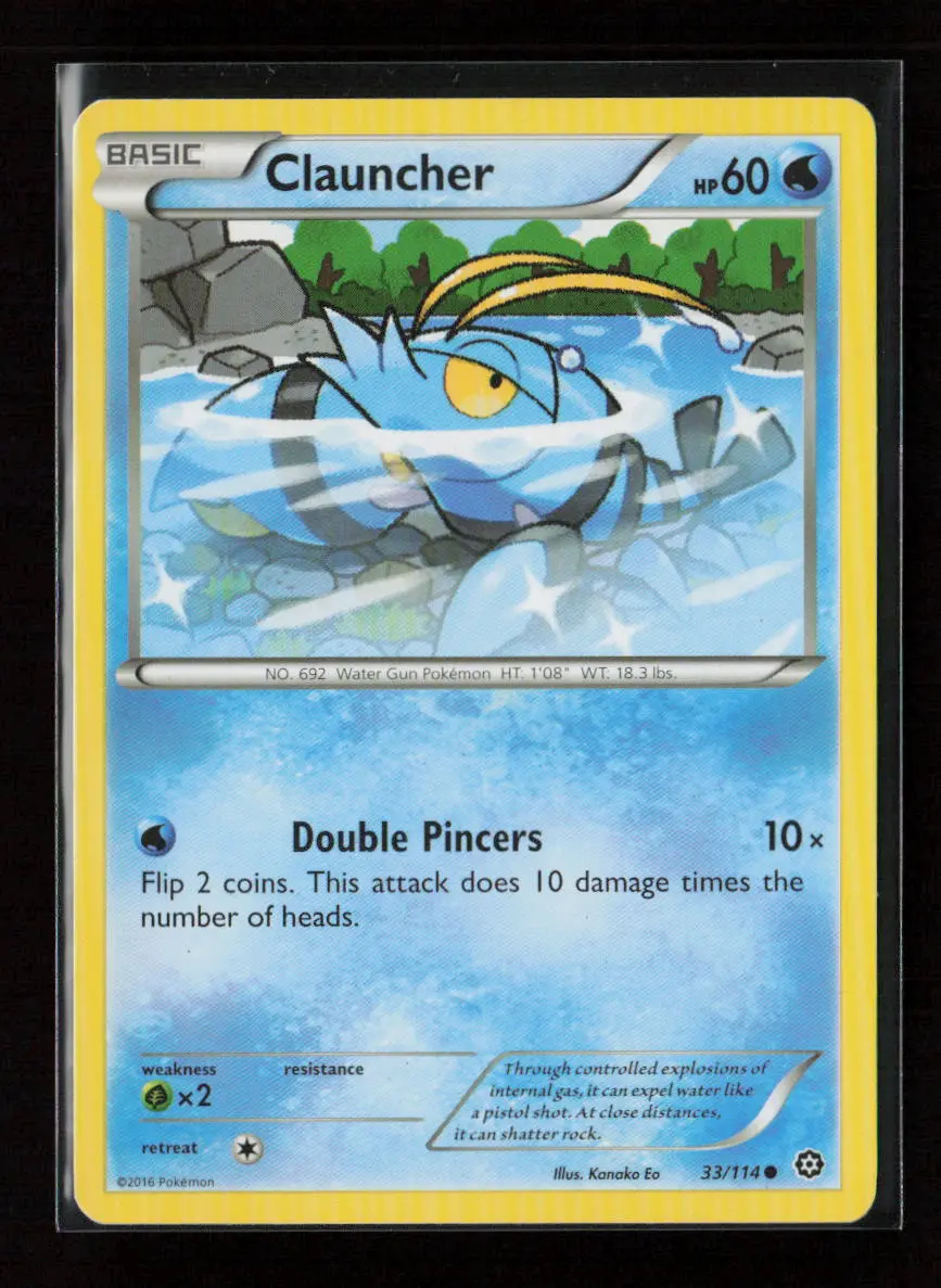 Clauncher Common Xy - Steam Siege 33/114 Lp 1