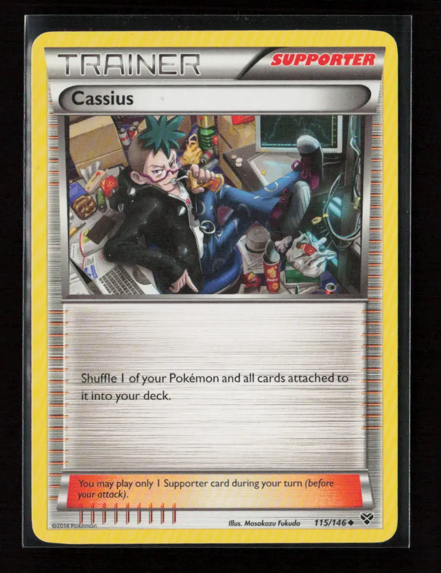 Cassius Uncommon Xy Base Set 115/146 Mp 1