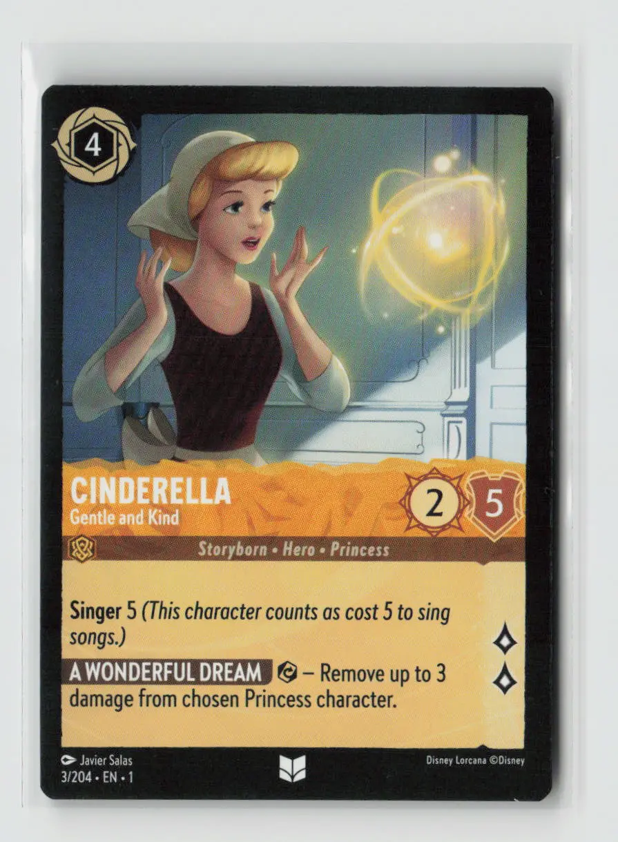 Cinderella - Gentle And Kind Uncommon The First Chapter 3/204 Nm 1
