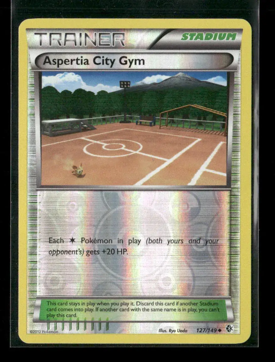 Aspertia City Gym Uncommon Boundaries Crossed 127/149 Lp 1