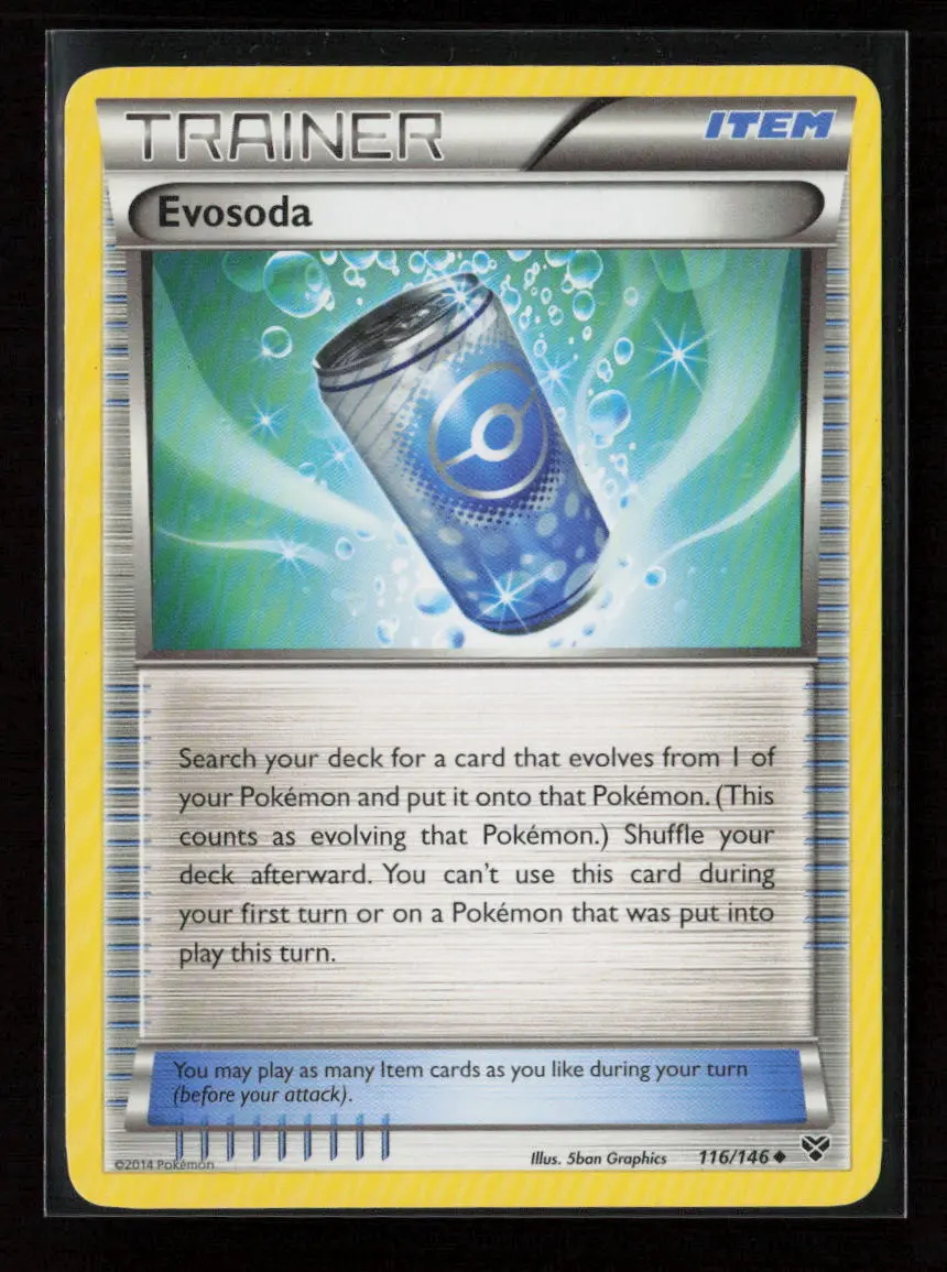 Evosoda Uncommon Xy Base Set 116/146 Lp 1
