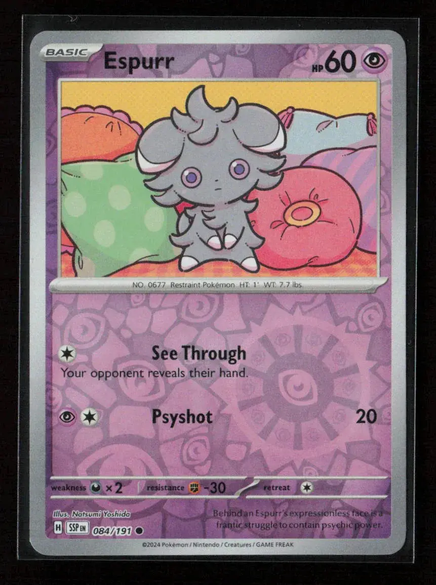 Espurr Common Sv08: Surging Sparks 084/191 Nm 1
