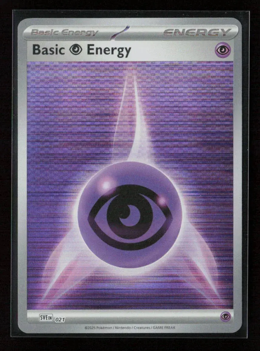 Basic Psychic Energy - Common Sve: Scarlet & Violet Energies 021 Nm 1