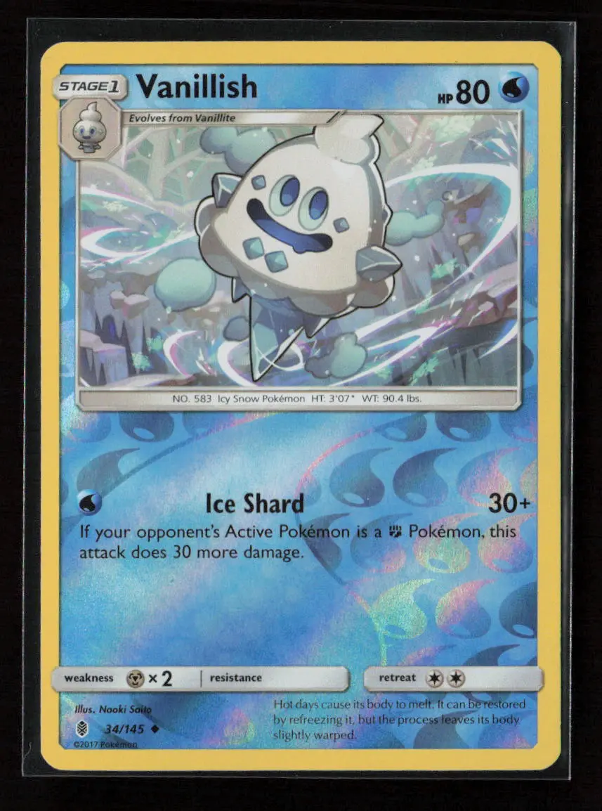 Vanillish Uncommon Sm - Guardians Rising 34/145 Lp 1