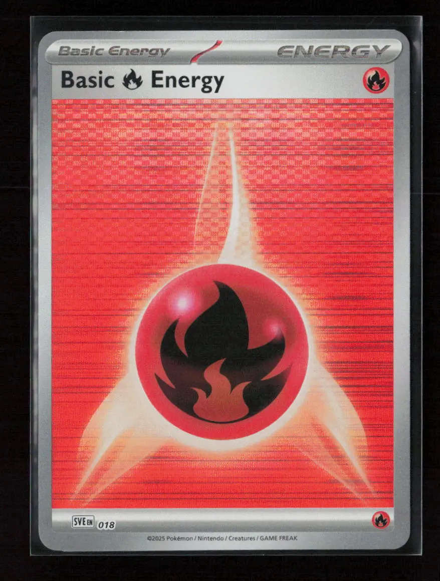 Basic Fire Energy - Common Sve: Scarlet & Violet Energies 018 Nm 1