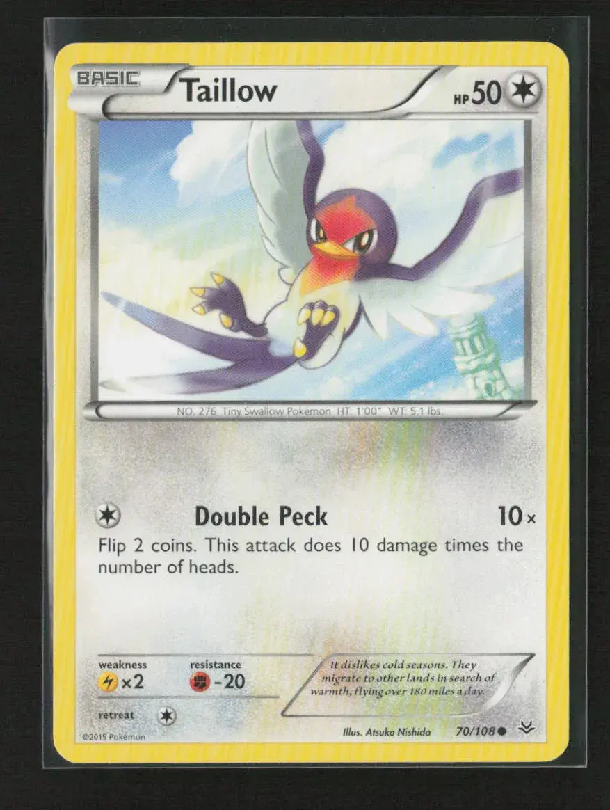 Taillow Common Xy - Roaring Skies 70/108 Mp 1