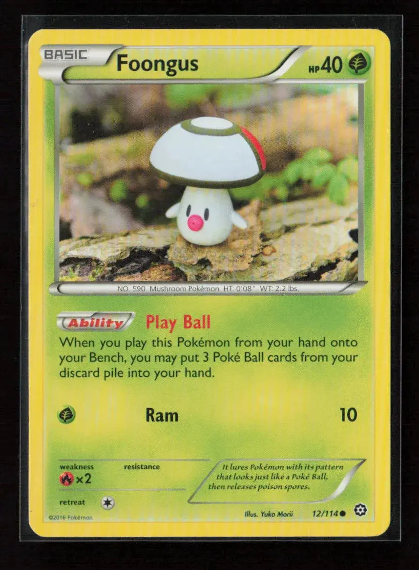 Foongus Common Xy - Steam Siege 12/114 Nm 1